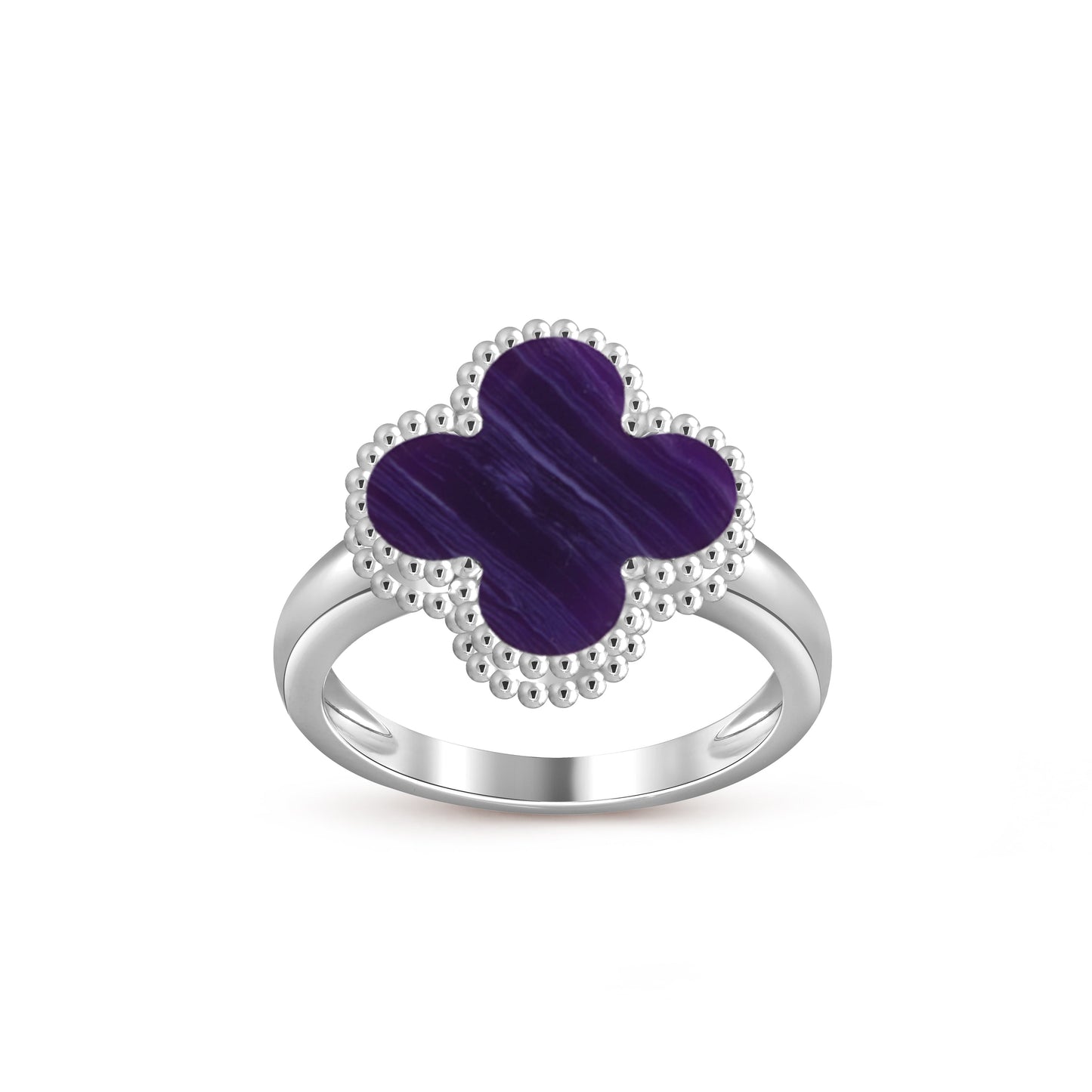 [Angela Jewelry]CLOVER SILVER RING COLLECTION