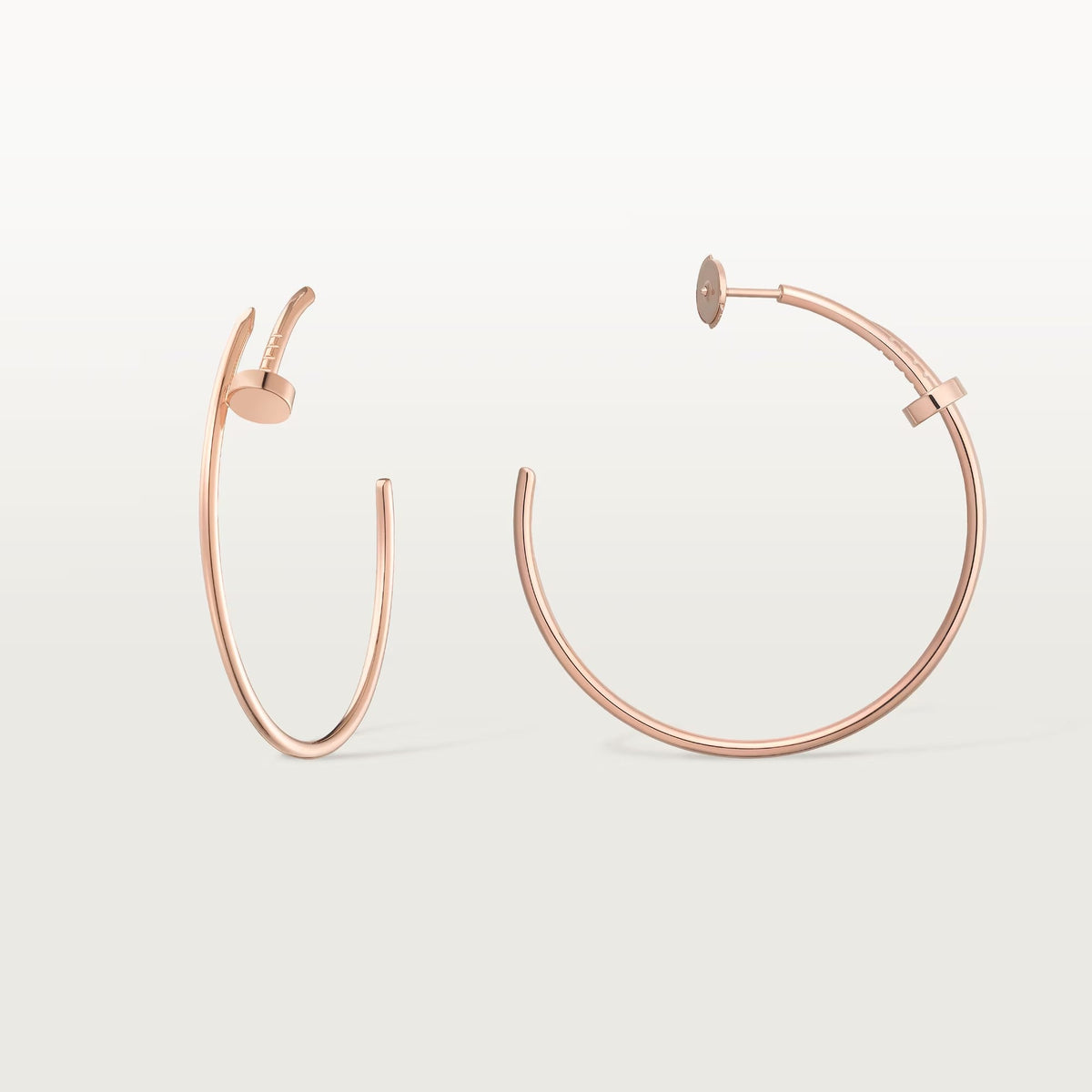 [Angela Jewelry]JUSTE NO DIAMOND LARGE EARRINGS