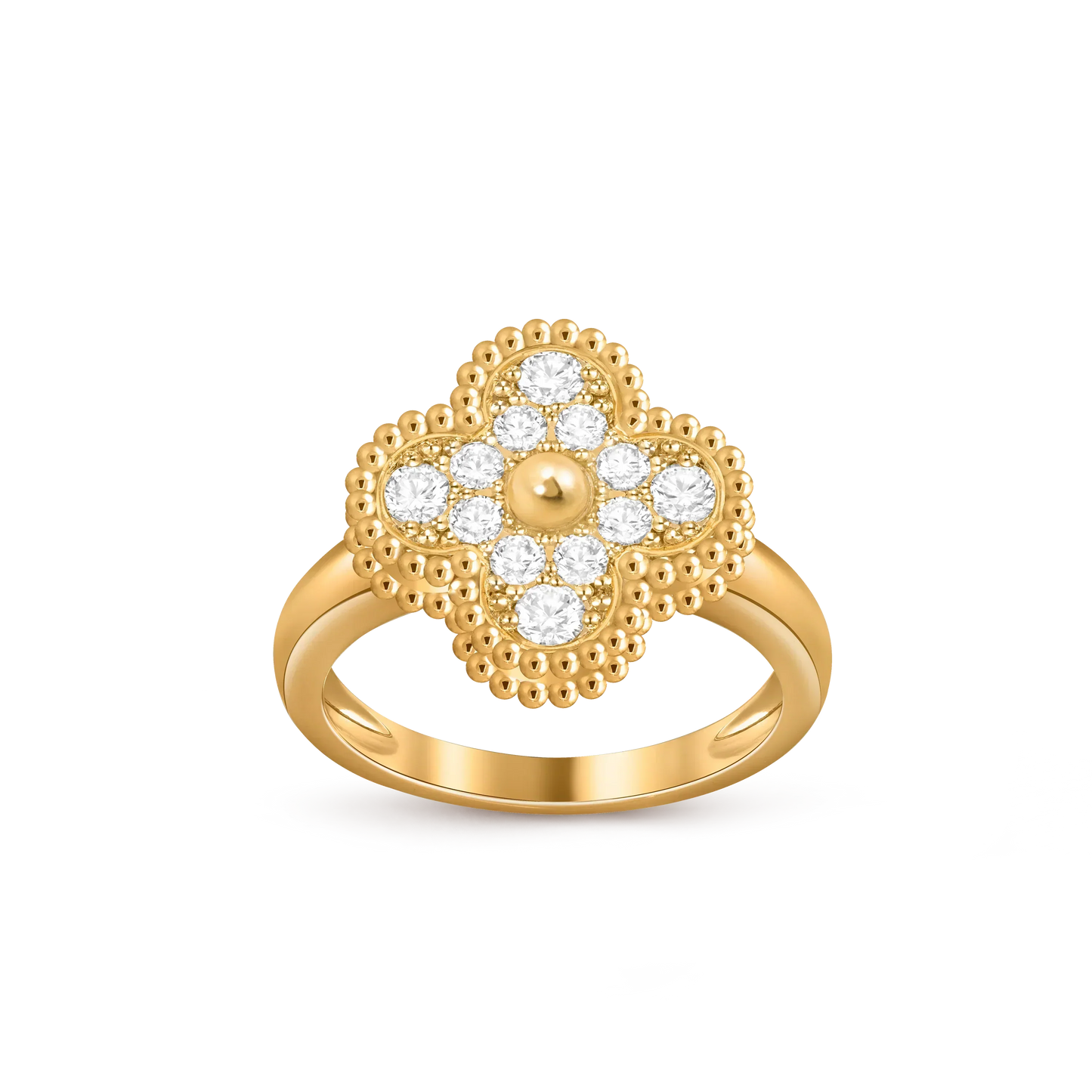 [Angela Jewelry]CLOVER RING GOLD COLLECTION