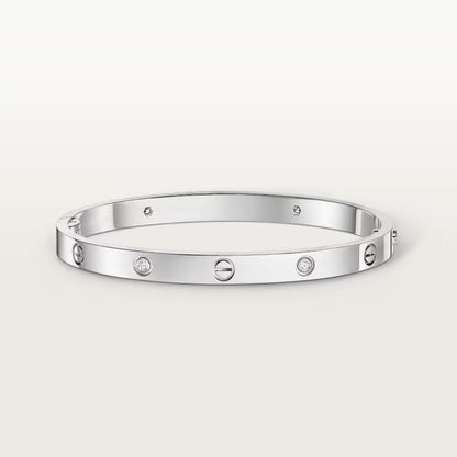 [Angela Jewelry]LOVE BRACELET 4.8MM 4 DIAMONDS