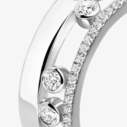 [Angela Jewelry]Move Romane Diamond Ring