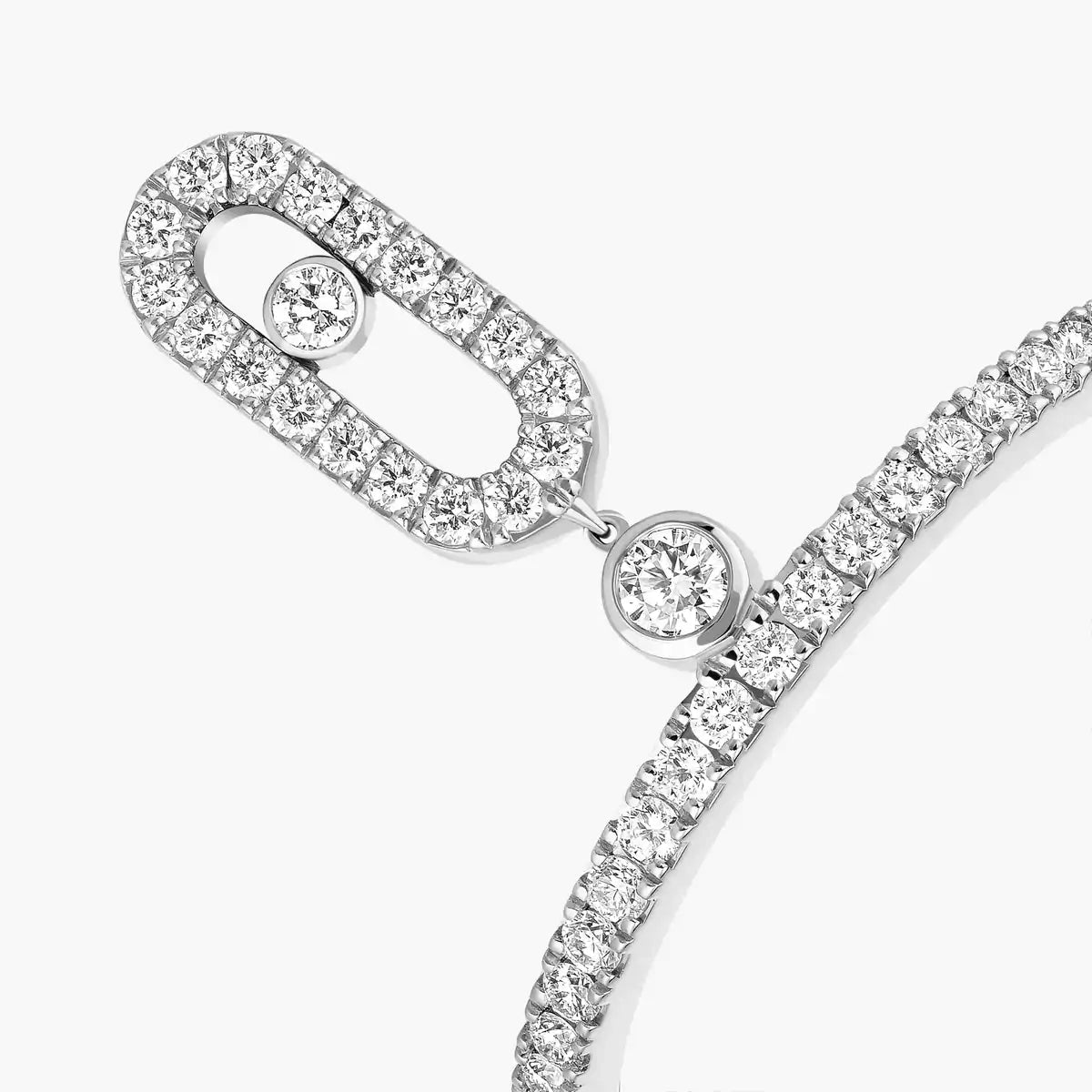 [Angela Jewelry]Move Uno Diamond Ring