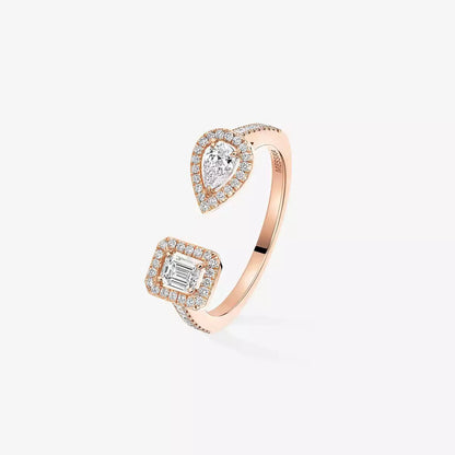 [Angela Jewelry]My Twin Toi Gold Diamond Ring