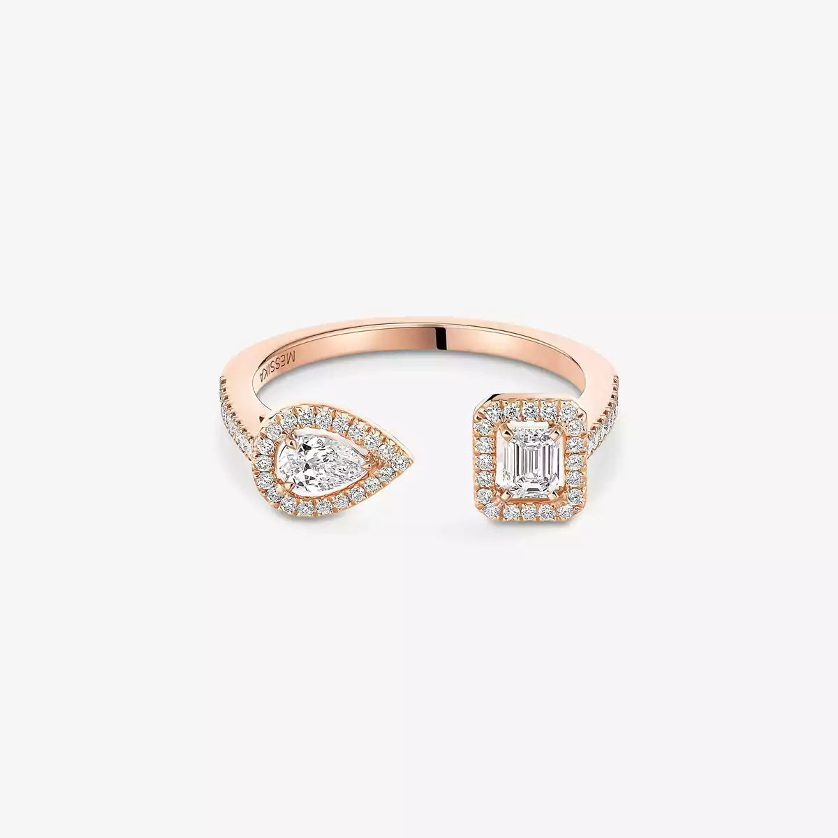 [Angela Jewelry]My Twin Toi Gold Diamond Ring
