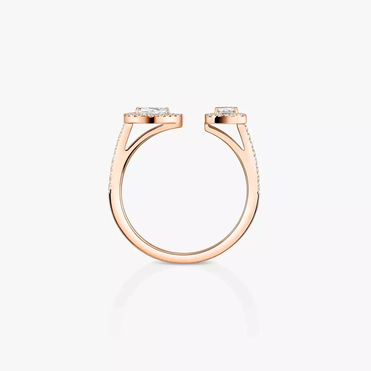 [Angela Jewelry]My Twin Toi Gold Diamond Ring