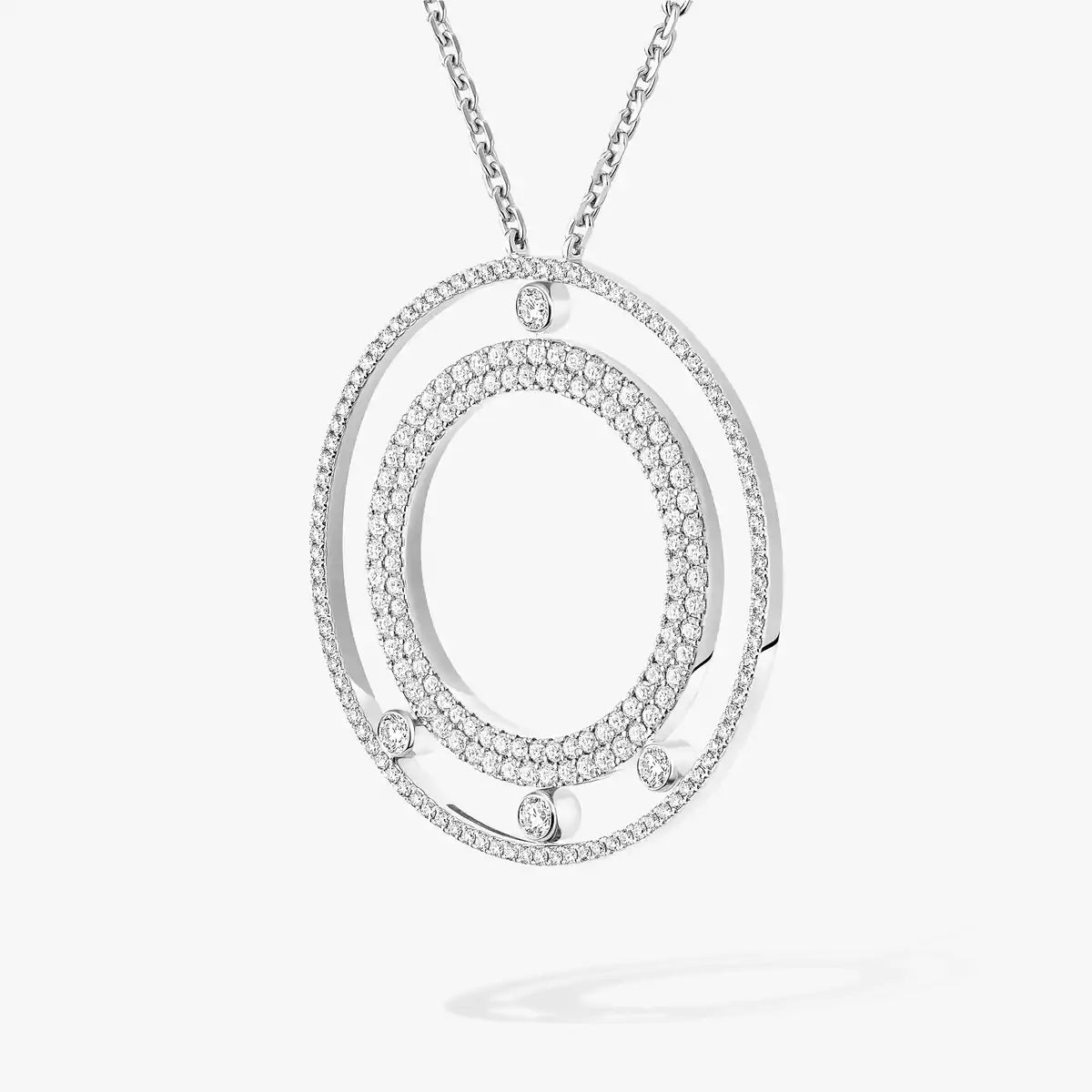 [Angela Jewelry]Move Romane Long Pave_-Set Diamond Necklace