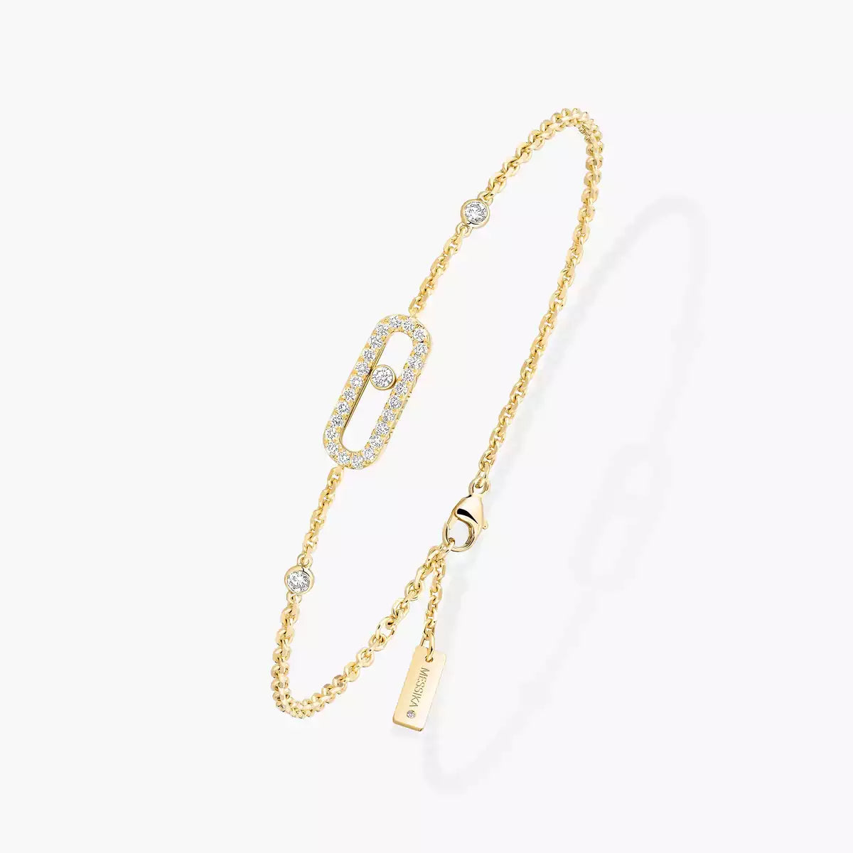[Angela Jewelry]Move Uno Diamond Bracelet