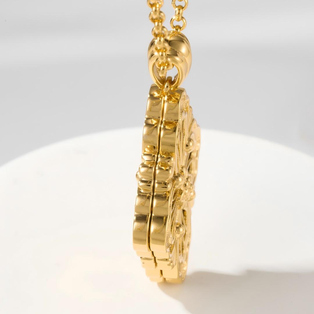 [Angela Jewelry]OPERA TULLE ENAMEL NECKLACE