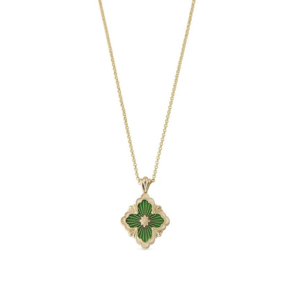 [Angela Jewelry]OPERA TULLE ENAMEL NECKLACE