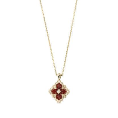 [Angela Jewelry]OPERA TULLE ENAMEL NECKLACE