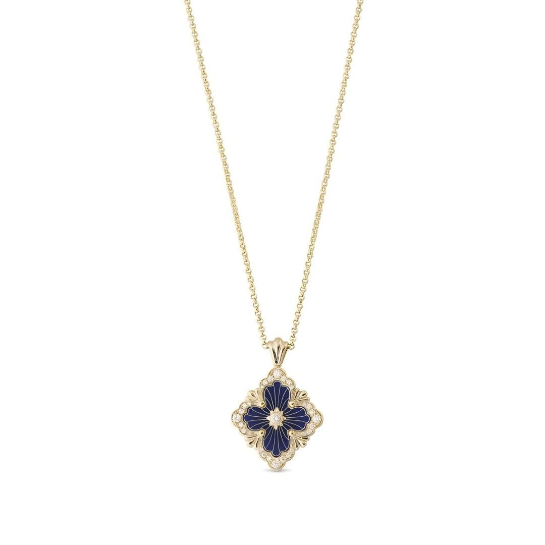 [Angela Jewelry]OPERA TULLE ENAMEL NECKLACE