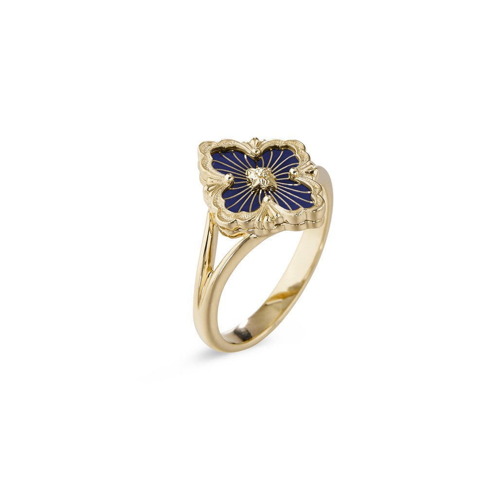[Angela Jewelry]OPERA TULLE  RING WITH  ENAMEL BACKGROUND