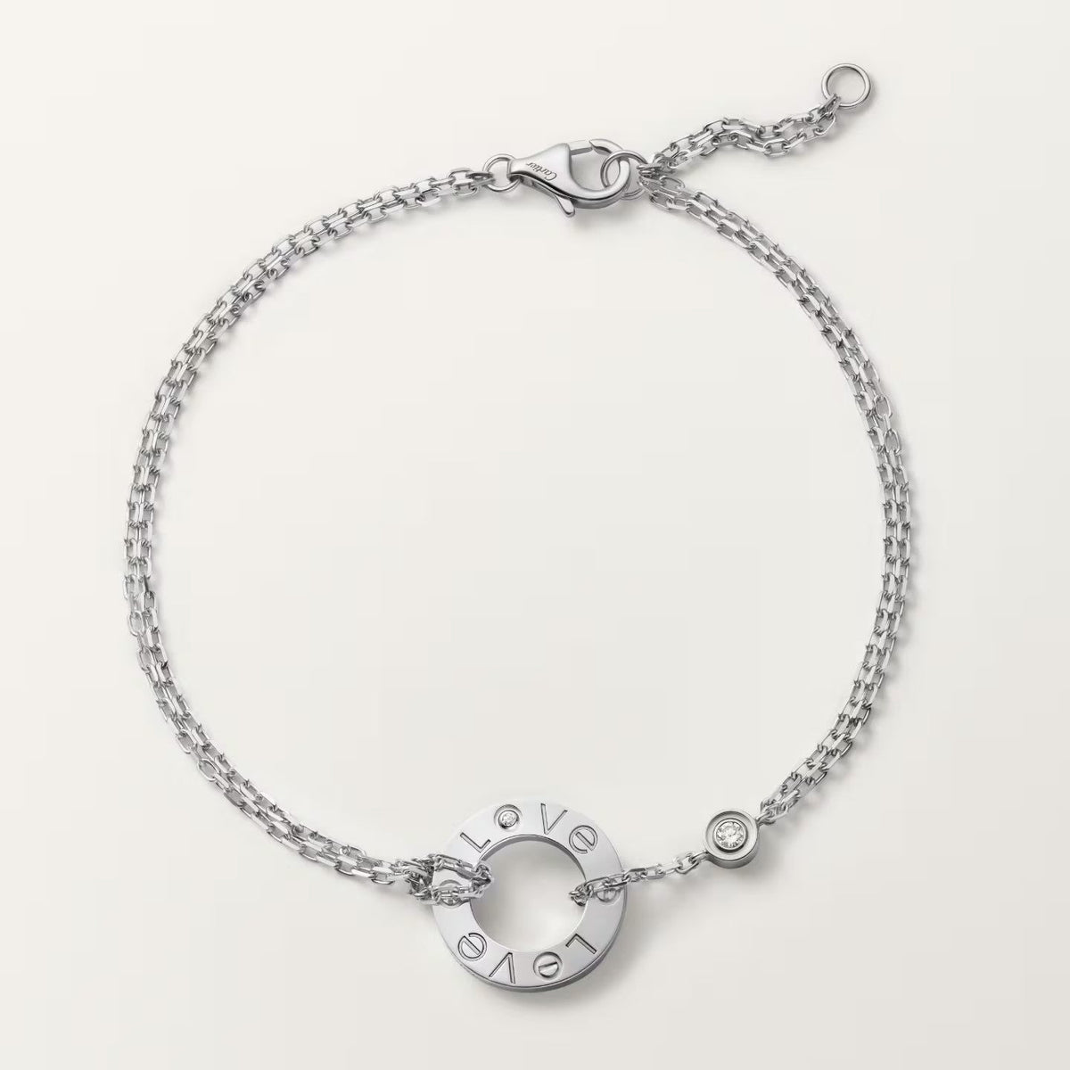[Angela Jewelry]LOVE BRACELET 2 DIAMOND
