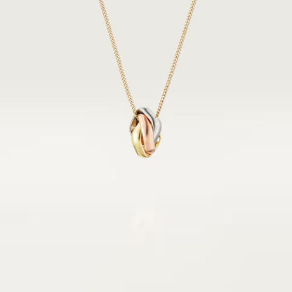 [Angela Jewelry]TRINITY CUSHION NECKLACE COLLECTION