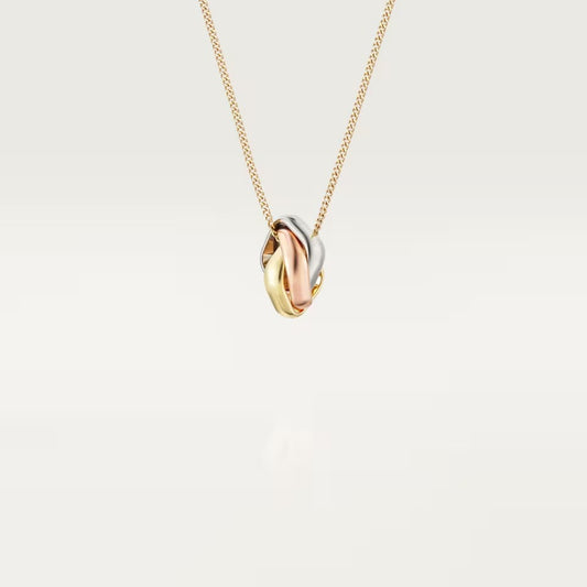 [Angela Jewelry]TRINITY CUSHION NECKLACE COLLECTION
