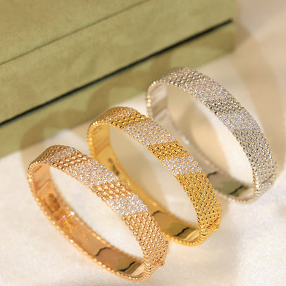 [Angela Jewelry]  FIVE-ROW DIAMOND BRACELET
