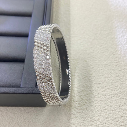 [Angela Jewelry]  FIVE-ROW DIAMOND BRACELET