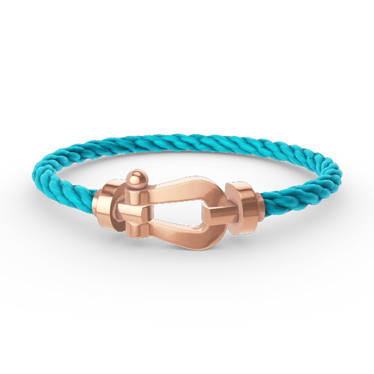 [Angela Jewellery]FORCE GROSSES HUFEISENARMBAND OHNE DIAMANT ROSÉGOLD 