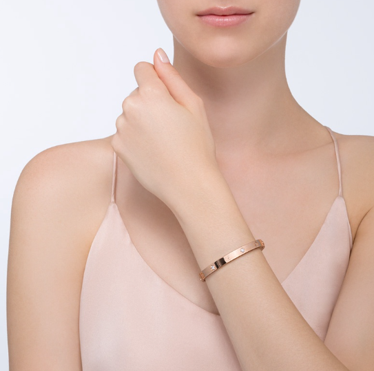 [Angela Jewellery]LOVE BRACELET 6.1MM 4 DIAMONDS