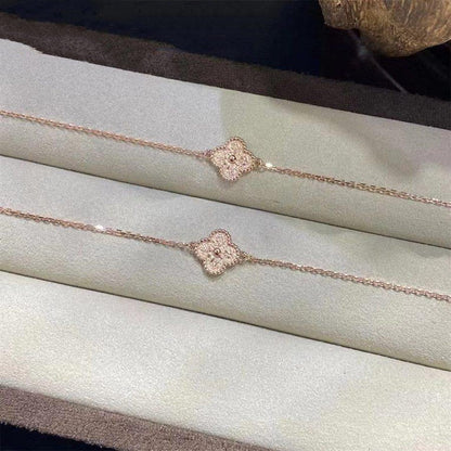 [アンジェラジュエリー]クローバーシングルフラワーブレスレット