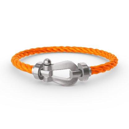 [Angela Jewellery]FORCE LARGE HORSESHOE NO DIAMOND BRACELET SILVER