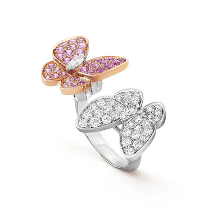 [Angela Schmuck]Zwillings-Schmetterlings-Diamantring